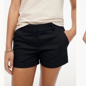 J. Crew Factory 3.5” Women's Black Shorts